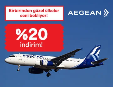Aegean Airlines ile %20 İndirimi Kaçırma!